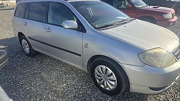 Toyota: Toyota Corolla: 2003 г., 1.6 л, Механика, Бензин, Универсал — 2