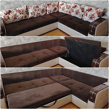Künc divan satılır 350 azn.Unvan Xetai.Hem acilir+hem bazasi