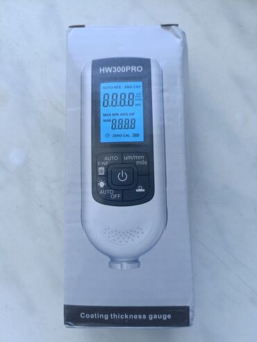 masin ucun qosqu: Boya qalınlığını ölçən cihaz. HW-300PRO.
Yenidir