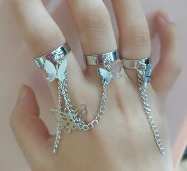 srebrni nakit: Prstenje od čelika novo podesivo