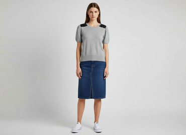 sweter pióra: F&F, Sweter damski, rozmiar M