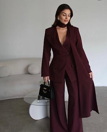 Kompleti: 🔥Ženski elegantni komplet – sako i široke pantalone
✅3600 din — 13