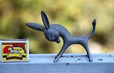 Figure: Vintage Walter Bosse Metalna figura Mid Century Modern. Mid-Century — 7