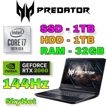 predator notebook qiymeti: Acer Predator Helios PH315-53 🚀 Processor - Intel® Core™ i7 10750H