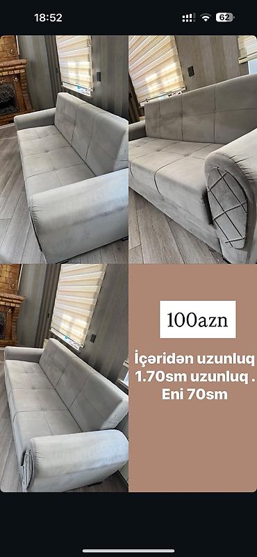 masa islenmis: Divan satılır ofisdə istifadə olunub yeni kimidir . Açılır . 100azn — 1