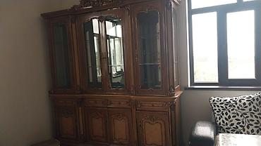 divan 60: L‑şəkilli yumşaq künc dəsti və şüşə sehpadan ibarət qonaq otağı mebel — 6