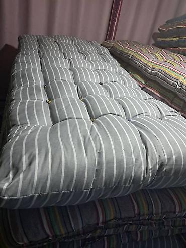 Тошоки: Тошок Новый, Ватный матрас, цвет - Серый, Самовывоз, Платная доставка — 27