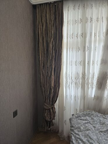jaluzler metbex ucun: Б/у, Занавеска, цвет - Золотой, Самовывоз