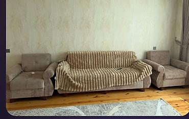 İşlənmiş, Divan, 2 kreslo, Bazalı, Açılan lalafo.az -da İşlənmiş, Divan, 2 kreslo, Bazalı, Açılan