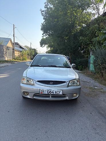rota grid: Hyundai Accent: 2000 г., 1.5 л, Механика, Бензин, Хэтчбэк — 9