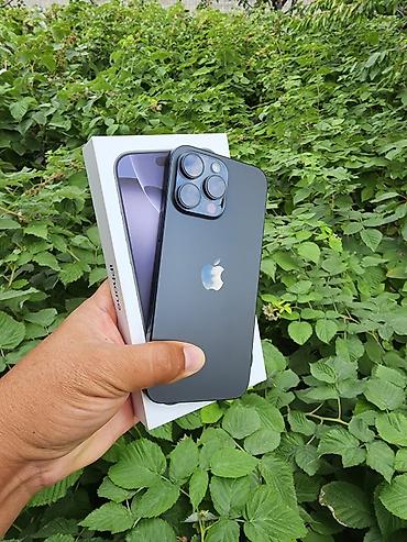кулер ноутбук: IPhone 16 Pro Max, Б/у, 256 ГБ, Черный, Коробка, 85 % — 2