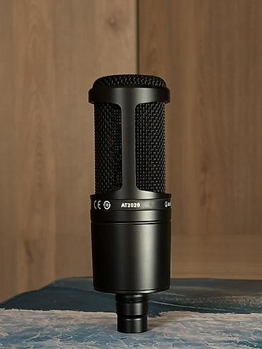 Студийные микрофоны: Конденсаторный микрофон Audio‑Technica AT2020 - Тип: студийный — 2