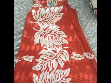 haljine od teksasa prodaja: M (EU 38), XL (EU 42), bоја - Narandžasta, Na bretele