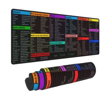 PS2 & PS1 (Sony PlayStation 2 & 1): Mousepad Commands Speed (40*90*0.3sm) En -40 Sm Uzunluq - 90 Sm