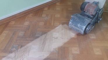 шлифовка деревянных полов: Шлифуем пол, паркет. Шлифуем пол, паркет и лакировка. Монтаж — 7