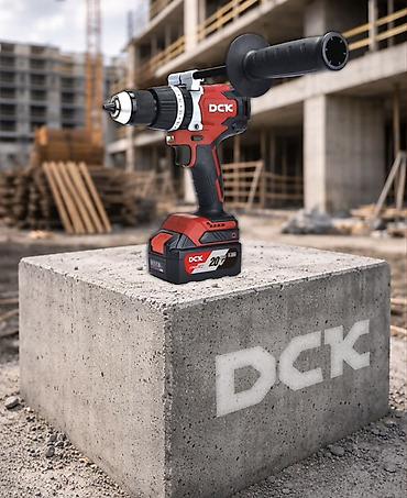 brushless: Аккумуляторная ударная дрель-шуруповерт DCK KDJZ03-13 (Type EM) - — 1