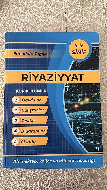Riyaziyyat – 5–9‑cu siniflər üçün dərs vəsaiti Müəllif: Elməddin