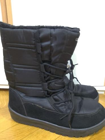 ugg cizme type 0: Zenske cizme Cortina,velicina 41,koriscene.Crne,postavljene,na — 1