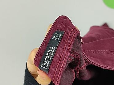 jeansy straight pull and bear: Bershka, Spodnie materiałowe damskie, rozmiar S — 5