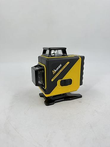 Лазерные уровни: Лазерный уровень Akinzo, 3D/360° - Компактный корпус с резиновыми — 1