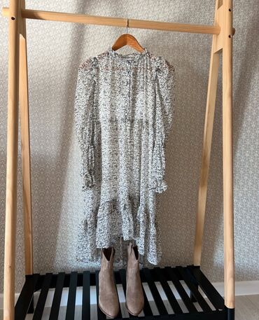 женские леггинсы с принтом: Gündəlik don, Mini, Topshop, S (EU 36)