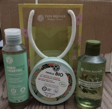 женские штаны на меху: Набор косметики, Yves Rocher, 3 продуктов