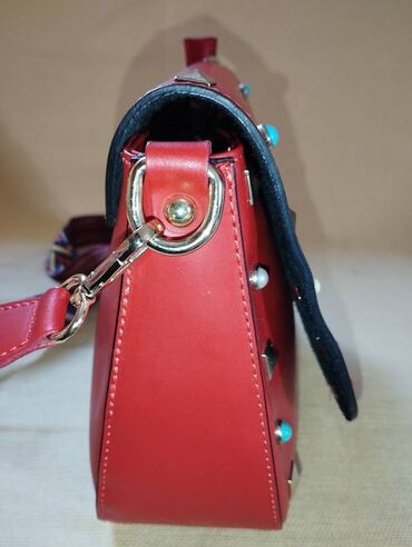 Torbe: Italijanska unikatna kožna torba NOVO Prelepa i otkačena italijanska — 8