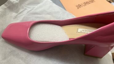 замшевый туфли: Туфли 35.5, цвет - Розовый