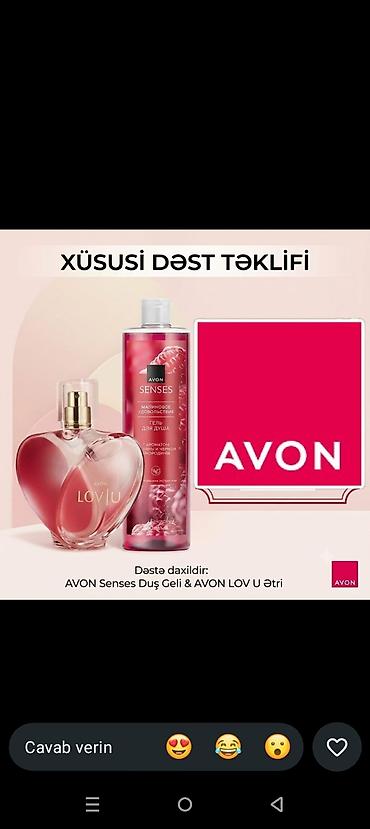 viva: AVON məhsulları – seçilmiş qulluq və ətir dəstləri 1) Anew — 3