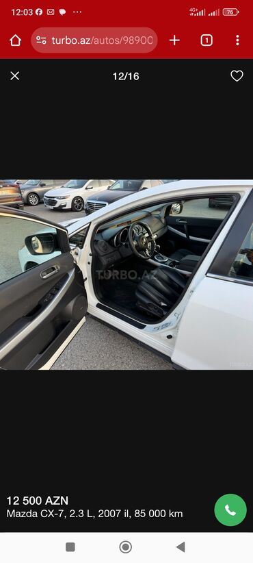 Mazda: Mazda CX-7: 2.3 l | 2007 il Krossover — 12