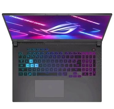 casper notebook: ASUS ROG, 17 ", AMD Ryzen 7, 512 GB