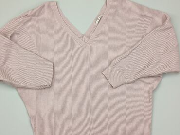bluzki w serek rękaw 3 4: Sweter, Tu, L, stan - Bardzo dobry