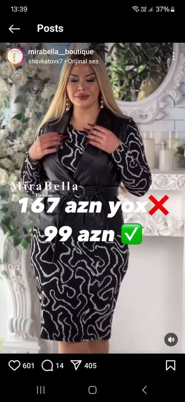 prakat donlar: Ziyafət donu, Midi, Abercrombie Fitch, 3XL (EU 46)