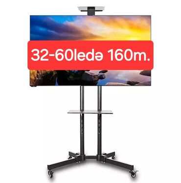 Kronşteynlər: 55-100 led Ağır və böyük ekran televizor və plazmalar üçün təkərli tv -da lalafo.az — 8 Kronşteynlər: 55-100 led Ağır və böyük ekran televizor və plazmalar üçün təkərli tv — 8