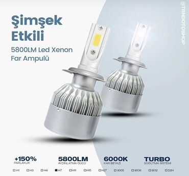 Автозапчасти: Светодиодная, LED, 36 w, C6 H7, 2024 г., Оригинал, Турция, Новый