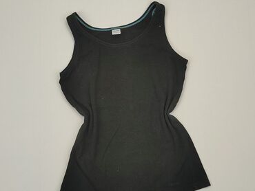 bluzki koszulowe damskie czarne: T-shirt, S, stan - Dobry