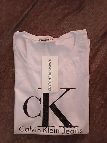 Calvin Klein Jeans ženska majica kratkih rukava - Model: klasična — 2