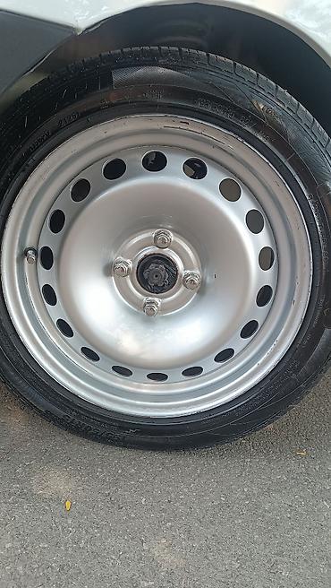 r15 5 bolt: Satılır: 15 düym polad disk + şin komplekti - Disk: polad, çoxdelikli — 8