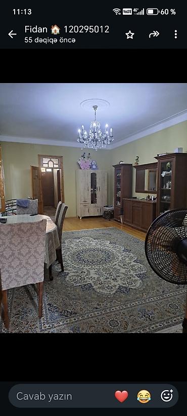 xirdalanda ev: 3 otaqlı ev – mebel və məişət texnikası ilə - Geniş qonaq otağı — 4