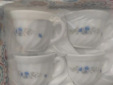 Кухонные наборы: Набор Luminarc 3100с тарелок и стаканов по 6шт и одно блюдо, кофейный — 10