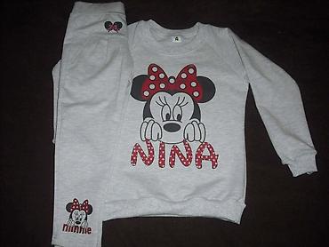 Komplet trenerke: Dvodelni komplet Duks donji deo Vel 2-14 Cena 2800 din stampa ime po — 16