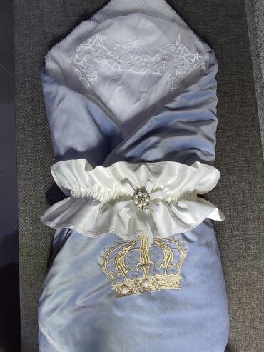 конверт одеяло: Конверт - одеяло выписку с пеленкой-уголком Теплый, нарядный, богатый