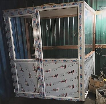 Budkalar, köşklər: Kabinlər. Plastikdən hazırlanmış kabinlər, otaqlar, arakəsmələr — 4