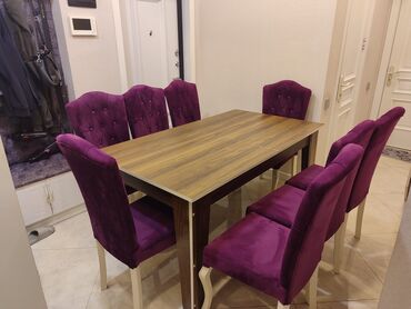 Masa və oturacaq dəstləri: Endirim olundu ❗Masa dəsti satılır 290₼. Əla vəziyyətdədir. Masa