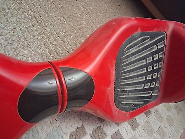 Электротранспорт: Qırmızı rəngli iki təkərli hoverboard (self-balans skuter) - Korpus — 2