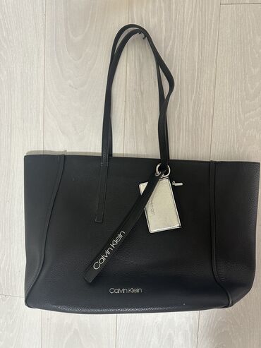 dodatak za naočare za sunce: Shoulder bag, Calvin Klein, Material: Leather