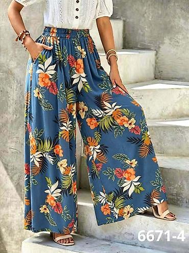 Pantalone: Pantalone za punije dame – model 226-2 - Kroj: široke nogavice — 20