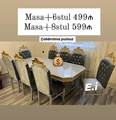 stol stul 2 ci el: Masa desti rəng seçimi var — 1