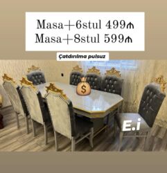 Divan və kreslo dəstləri: Yeni, 6 stul lalafo.az -da Divan və kreslo dəstləri: Yeni, 6 stul