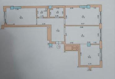 Продажа квартир: 3 комнаты, 78 м², ул. Алматинка / Чуй Элитка, 4 этаж, Свежий ремонт — 9